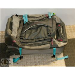 EDDIE BAUER BAG EXPEDITION DROP BOTTOM ROLLING