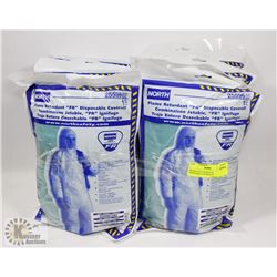 BUNDLE OF 10 NORTH FR  DISPOSABLE COVERALLS