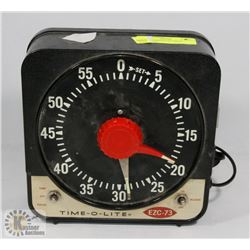 ANTIQUE DARKROOM TIMER TIME-O-LITE