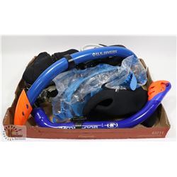 FLAT OF DIVING GEAR INC BOOT,SNORKLINGS,FISHING