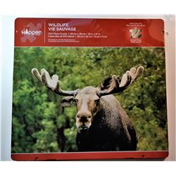 7) NEW  MOOSE 500 PCE PUZZLE IN SEALED