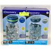 Image 1 : LOT OF TWO DISCOVERY COUNTING MONEY JARS