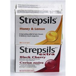 LOT OF 4 STREPSILS LOZENGES