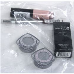 BAG OF MAKEUP INCL VINYLUX WEEKLY TOP COAT