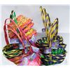Image 1 : 15 EASTER BASKETS WITH 2 PKS EASTER GRASS