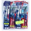 Image 1 : LOT OF 7 2PK COLGATE/ORAL-B TOOTHBRUSHES