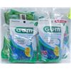 Image 1 : LOT OF FLOSSERS AND LISTERINE BREATH STRIPS