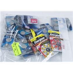 BAG OF ASSORTED BATTERIES
