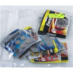 BAG OF ASSORTED BATTERIES