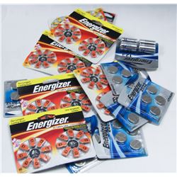 BAG OF ASSORTED BATTERIES