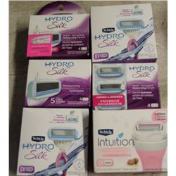 BAG OF ASSORTED RAZOR BLADE REPLACEMENT HEADS