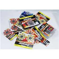 BAG OF ASSORTED BATTERIES