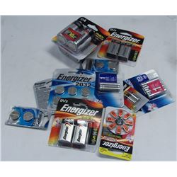 BAG OF ASSORTED BATTERIES
