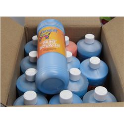 CASE OF ASST COLOR FUNSTUFF LIQUID TEMPERA PAINT.