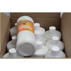 CASE OF ASST COLOR FUNSTUFF LIQUID TEMPERA PAINT.