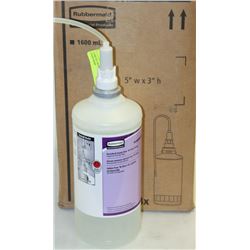 CASE OF 4 RUBBERMAID 1600ML HAND SOAP.