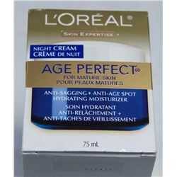 LOT OF 2 LOREAL AGE PERFECT NIGHT CREAM