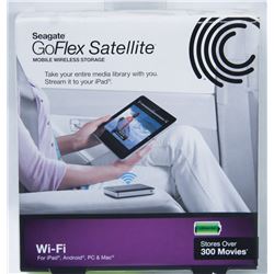 SEAGATE GO FLEX SATELLITE MOBILE WIRELESS STORAGE