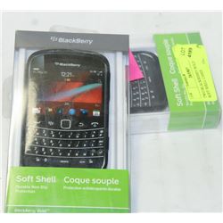 TWO BLACKBERRY BOLD 9930/9900 SOFT SHELL CASES
