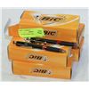 Image 1 : 5 PACKS OF BIC PENS.