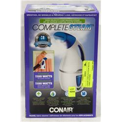 CONAIR COMPLETE STEAM TRAVEL FABRIC STEAMER