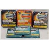 Image 1 : BAG OF ASSORTED SILETTE REPLACEMENT CARTRIDGES