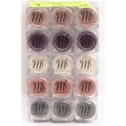 15 MICABELLA NATURAL MINERAL EYE SHADOW ASSORTED