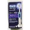 Image 1 : ORAL B PRO 5003D WHITE RECHARGEABLE TOOTHBRUSH