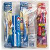 Image 1 : BAG OF ASSORTED KIDS TOOTHBRUSHES AND CREST