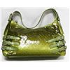 Image 1 : GREEN PRINCESS FLORENCE SNAKE SKIN STYLE PURSE