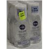 Image 1 : 6 BOTTLES OF NIVEA  MICELLAIR EYE MAKEUP REMOVER