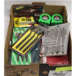 FLAT OF NEW ASSORTED TOOLS & MORE