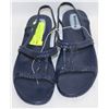 Image 1 : SANDAK LADIES WEDGE SANDALS SIZE 7 DARK BLUE COLOR