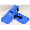 Image 1 : BLUE FLIPPERS FOR SNORKLING SIZE SMALL