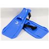 Image 1 : BLUE FLIPPERS FOR SNORKLING SIZE SMALL
