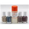 Image 1 : BAG OF ASST ESSIE POLISH AND SALLY HANSEN REMOVER