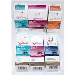 BAG OF ASSORTED SIMILASAN EYE DROPS