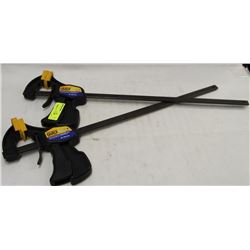 PAIR OF QUICK BARCLAMPS