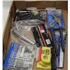 Image 1 : ASSORTED TOOL LOT INCL 12" GROOVE JOINT PLIERS,