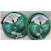 Image 1 : LOT OF TWO 50FT RUBBER GARDEN HOSE