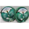 Image 1 : LOT OF TWO 50FT RUBBER GARDEN HOSE