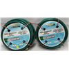 Image 1 : PAIR OF 50FT NYLON REINFORCED GARDEN HOSE