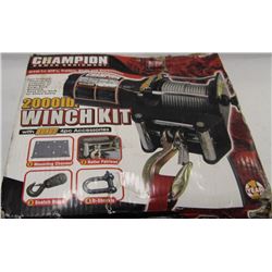 CHAMPION POWER EQUIPMENT 2000LB WINCH KIT