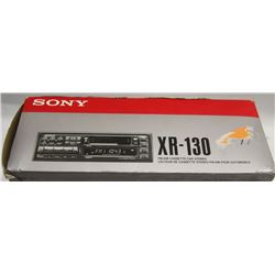 SONY XR-130 AM/FM STEREO