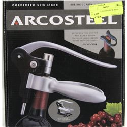 ARCOSTEEL CORKSCREW WITH STAND