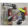BAG OF VARIOUS VAPE FLAVORS