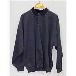 NEW SZ XL PORT AUTHORITY LONG SLEEVE W/ FLEECE