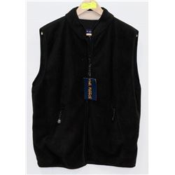 NEW SZ M MR. FLEECE FULL ZIP VEST
