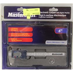 MASTERCRAFT 6"ELECTRONIC CALIPER