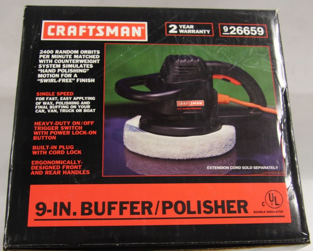 CRAFTSMAN 9" BUFFER/POLISHER